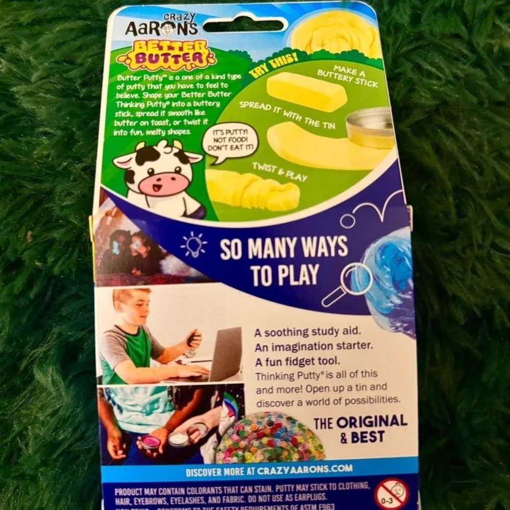 Crazy Aaron's Better Butter 3.5 Thinking Tin Squishy